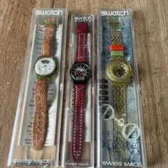 未使用品】腕時計swatchケース説明付き限定REDS×Swatchモデル - メルカリ