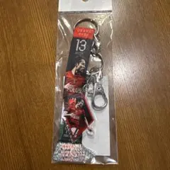 新品未使用　浦和レッズ 渡辺凌磨 マッチデータオマフキーホルダー 9/20