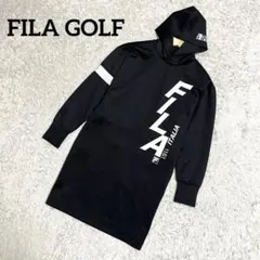 ✨未使用級✨FILA GOLF パーカーワンピース Mサイズ ブラック フード