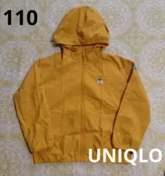 UNIQLO　ポケッタブルパーカー　黄色★