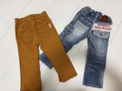 ベビーパンツ　キッズパンツ　２枚セット