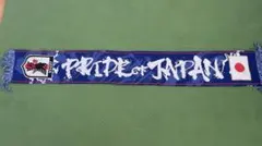 代表応援 ニットマフラー