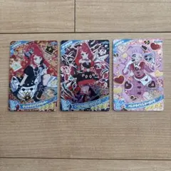 ひみつのアイプリ　6弾　チェックメイトシルバー　バレンタインレターピンク