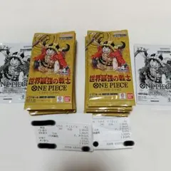 ONE PIECEカードゲーム 世界最強の戦士 OP-17 未サーチ1BOX分