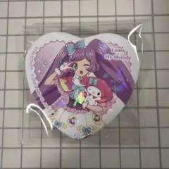 ハート 缶バッジ コレクション アイカツ プリパラ ガーデンパーティー