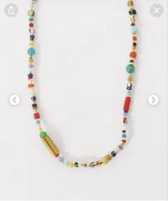 MIKIA/別注マルチビーズネックレス