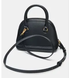 新品 ZARA ザラ シティバッグ ブラック ハンドバッグ ショルダーバッグ..