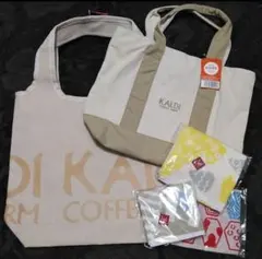 専用出品　カルディ　福袋バッグ&手ぬぐいエコバッグその②　他の方はご遠慮ください