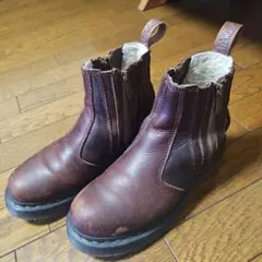 Dr.Martens　ドクターマーチン ブラウン　ダブルジップブーツ