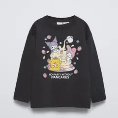 ZARA キッズ 新品 クロミちゃんマイメロポムポムプリン ロンTシャツ 120