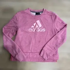 adidas 薄手トレーナー ピンク130