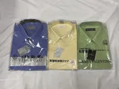 【新品未使用】カラー長袖シャツ LL 3点セット