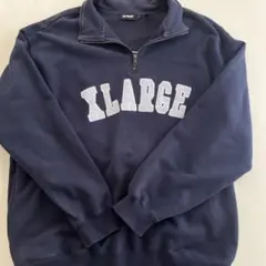 Xlarge ハーフジップ スウェット