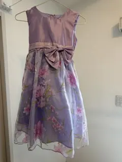 Catherine Cottage キッズドレス 130cm パープル 花柄のサムネイル