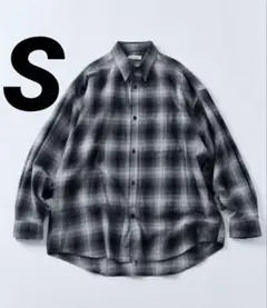 Relax Fit リラックスフィットオンブレチェックネルシャツ 【限定展開】