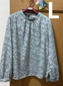 GLACIER 花柄 長袖 トップス Lサイズ