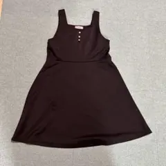 黒　ジャンパースカート　150