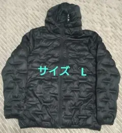 ブラック ダウンジャケット Lサイズ