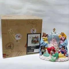 ディズニープリンセス オルゴール付きスノードーム シンデレラ アリエル 白雪姫のサムネイル