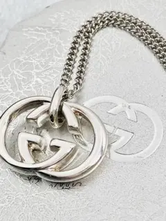 リピ割価格】GUCCI ペンダント トップ925＋社外チェーン 男女兼用 