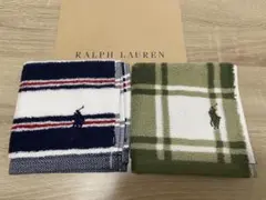 ラルフローレン　タオルハンカチ　⭐️b