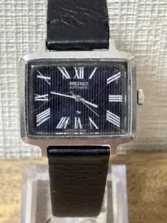 SEIKO セイコー 4120-5010 クォーツ 腕時計 長方形 ブラック - メルカリ
