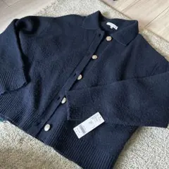 ポロ衿ニットカーディガンプルオーバー　282561 2025 グローバルワーク