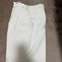 GU スーパーバギーデニムスラックス ホワイト Mのサムネイル