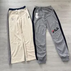 【ほぼ新品】FILA スウェット 西松屋パンツ 2枚組