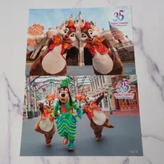 ディズニー スペフォ グーフィー チップ デール 35周年