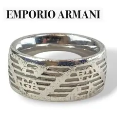 EMPORIO ARMANI ストライプリング　イーグルロゴ　SV925 23号のサムネイル