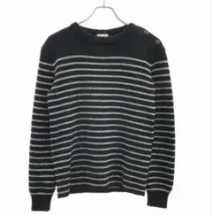 SAINT LAURENT PARIS 19AW ラメボーダーニットセーターのサムネイル