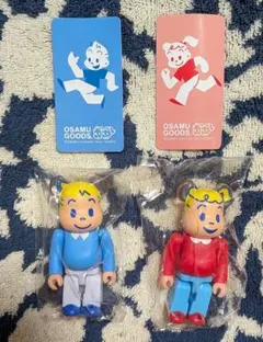 【シリーズ50　オサムグッズ　表・裏】ベアブリック　内袋未開封・カード付
