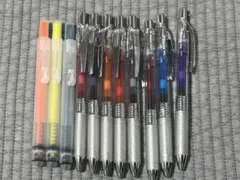 ペンセット　ぺんてる&無印良品