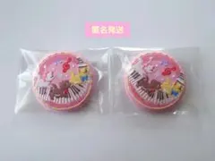 ディズニー　刺繍缶バッジ　おしゃれキャット