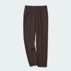 【新品未使用】ユニクロ スマートアンクルパンツ パンツ　レディース M ブラウン