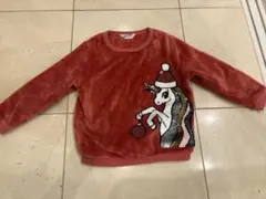 H&M ユニコーン スパンコール トレーナー 120cm