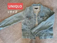 UNIQLO デニムジャケット　ショート丈　Lサイズ