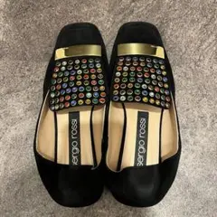 sergio rossi sr1 ローファー スリッパ