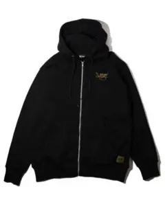 Subciety ブラック ジップアップパーカー Lサイズのサムネイル