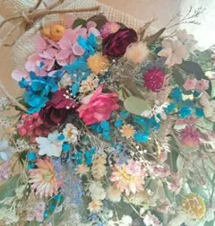 ドライフラワースワッグ