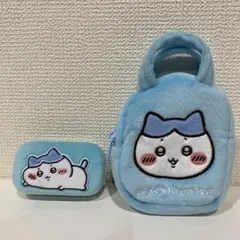ちいかわ　ハチワレ　てのひらバッグ・ジュエリーミニケース　２点セット
