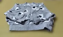 おにぎり柄 グレー トレーナー