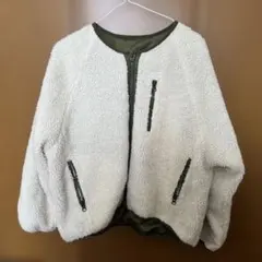 LOWRYS FARM ローリーズファーム ボア ブルゾン リバーシブル L