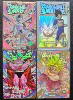 ドラゴンボールスーパーダイバーズEX3 神龍エクストラレア 4枚セット