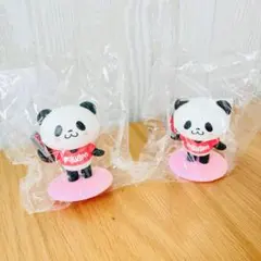 楽天 お買いものパンダ フィギュア 2個（非売品）