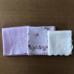 CELINE mila schon 等のハンカチ3枚セット　ミニバックに最適