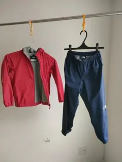 キッズ レインテックスユリイカ NPJ12112　レインウェア　カッパ上下セット