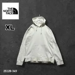 ★人気　ノースフェイス　スウェット　パーカー　ホワイト　XL
