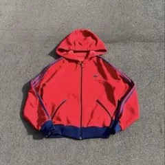 【希少】70s 80s adidas トラックジャケット パーカー デサント製